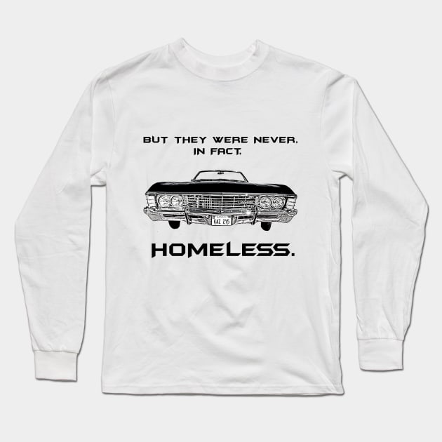 Baby is Home Long Sleeve T-Shirt by Winchestered